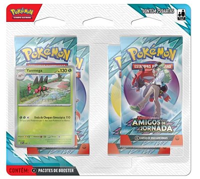 Pokémon TCG Blister Quadruplo Amigos de Jornada - Yanmega