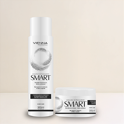 Pré e pós Smart shampoo 300ml máscara 300gr
