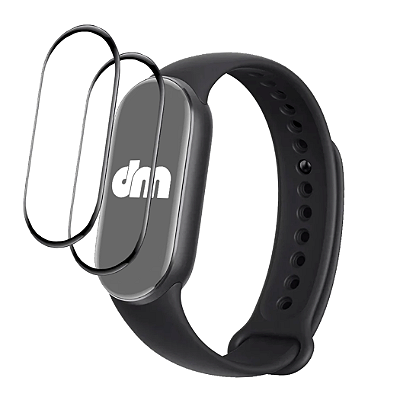 Kit 2 Película Protetora 3D Para Xiaomi Mi Band 9 Anti Risco