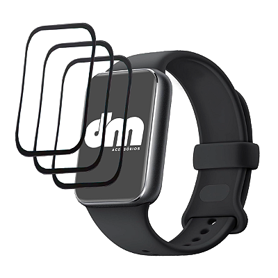 kit 3 Película Protetora 3D Para Xiaomi Smart Band 9 Pro