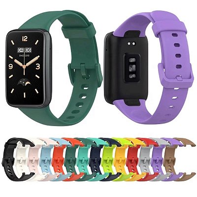 Pulseira Silicone Colorida Sport Para Xiaomi Mi Band 7 Pro