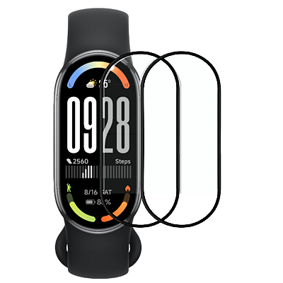 2 Película Protetora 3D Anti Risco Para Xiaomi Mi Band 10