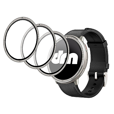 03 Películas Protetora 3D Para Smartwatch Amazfit Active 2