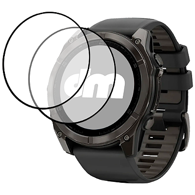 2 Película Protetora 3D Para Garmin Fenix 8 47mm 51mm