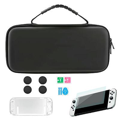 Kit Bolsa Case Estojo Bag Capinha Para Nitendo Switch 2