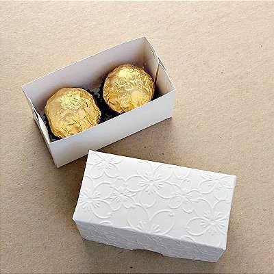Caixa para 2 Doces 8x4x4 cm