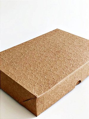 Caixa kraft - 24 Doces 4x14x21 cm