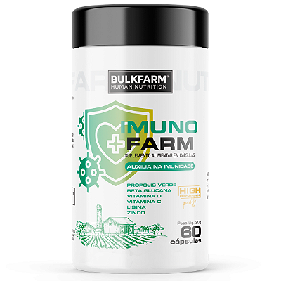 Imuno Farm l Com Brócolis e Beta-Glucana 60 Cápsulas