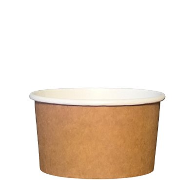 Pote de Papel 200 ml - Kraft