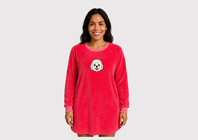 Pijama Camisola Fleece Ultrasoft Pink Tal Mãe