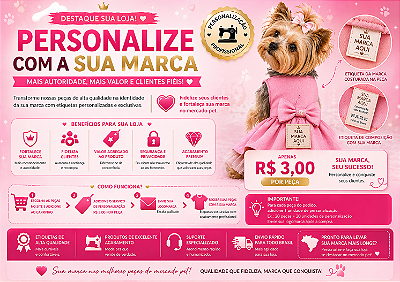 PERSONALIZAÇÃO DE MARCA
