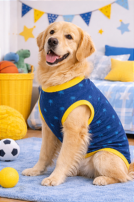 Pijama Verão Azul MarinhoTal Pet – Gaby Moda Pet Atacado