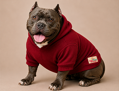 Moletom Pet Vinho Vermelho para Revenda | Atacado Direto da Fábrica | Alta Margem de Lucro