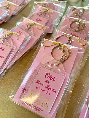 Chaveiro Personalizado 3x4 10 unidades