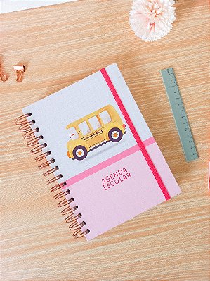 Agenda Escolar Infantil – Não Datada – 2 Dias por Página