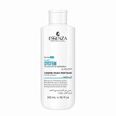 Creme para Pentear 300ml – Atende Todos os Cabelos, Definição e Anti-Frizz Essenza Professional