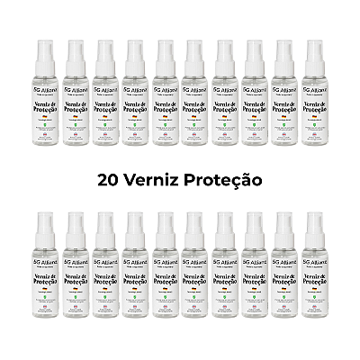 Verniz 5G ATACADO 20 unidades de 60ml
