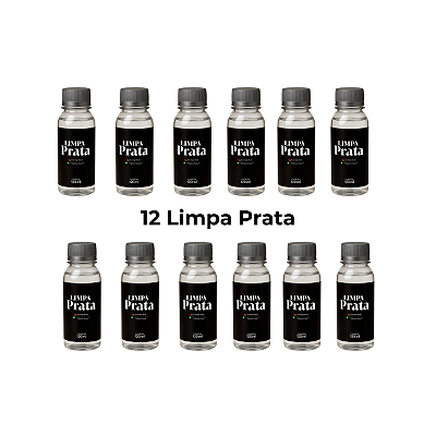 Limpa Prata ATACADO 12 unidades de 120ml