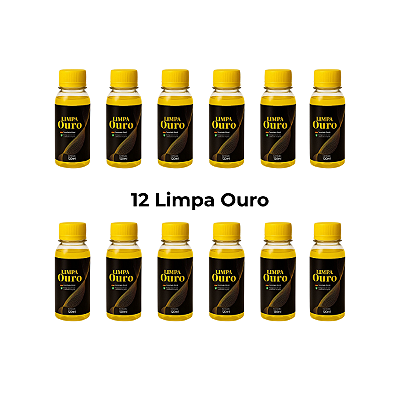 Limpa Ouro ATACADO 12 unidades de 120ml