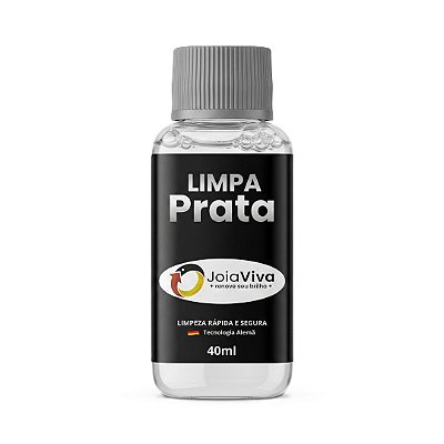 Limpa Prata 40ml para Semijoia, Bijuterias e Joia