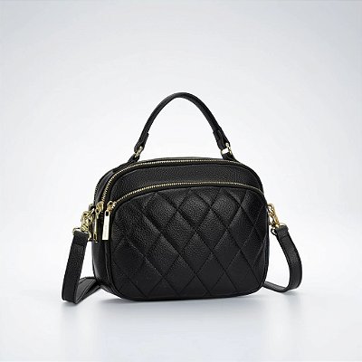 Bolsa Clássica Feminina em Matelassê  Kui Hou