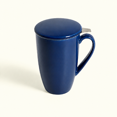 Caneca de Cerâmica com Infusor 350ml
