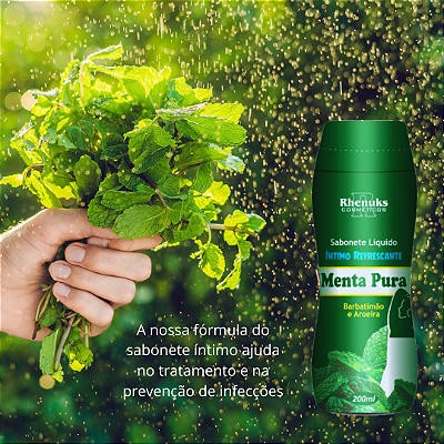 Sabonete íntimo menta 200ml