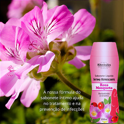 Sabonete íntimo rosa mosqueta 200ml