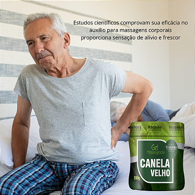 Gel canela de velho 200g