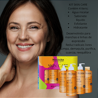 Kit skin care idade 800ml