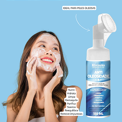 Mousse micelar anti oleosidade 150ml