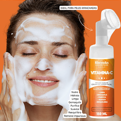 Mousse micelar vitamina c 150ml