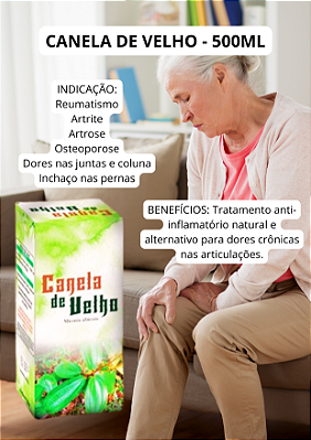 Canela de velho líquida 500ml