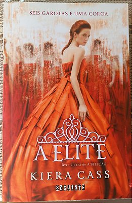 Livro A Elite - Kiera Cass - Usado em ótimo estado de conservação