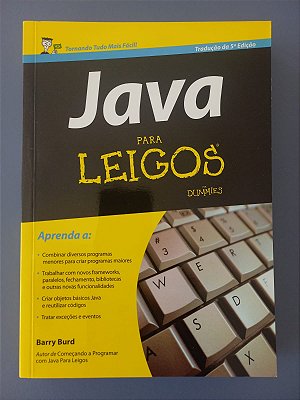 Java para leigos, Barry Burd, tradução da 5ª edição - Usado como novo