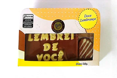 Placa Lembrei de Você