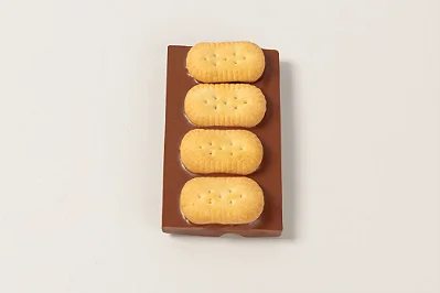 Barra 80g c/ Biscoito Ao Leite