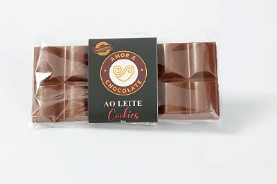 Barra 80g c/ Cookies Ao Leite
