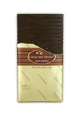 Barra 100g  - Maciço Chocolate 50% Cacau