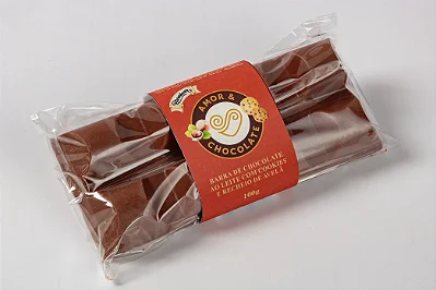 Barra Recheada 100g Cookies c/ Creme de Avelã Ao Leite