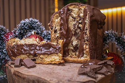 Panetone Trufado Tradicional Ao Leite