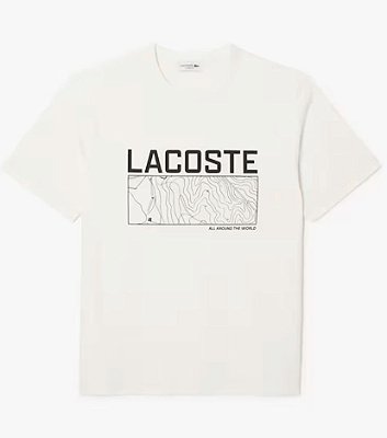 Camiseta Lacoste coleção 2025 world