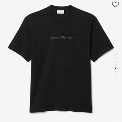 Camiseta lacoste heritage