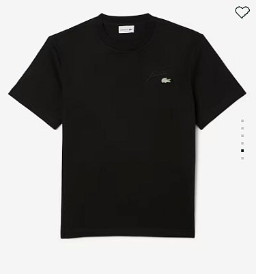 Camiseta lacoste logo letreiro