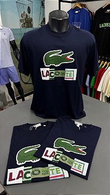 Camiseta lacoste estampada 2026