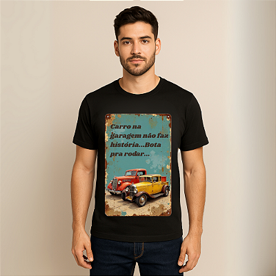 Camiseta Bota para rodar