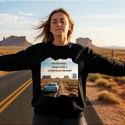 Moletom- Estrada longa