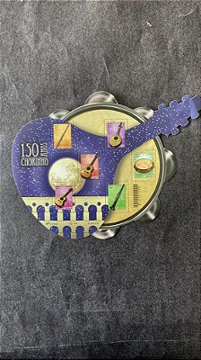 Bloco de Selos do Brasil - 150 Anos do Chorinho - Brasil 2020 - Mint