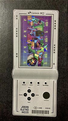 Bloco de Selos do Brasil - Jogos Eletronicos - Brasil 2023 - Mint
