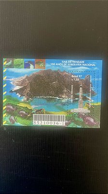 Bloco de Selos do Brasil - Ilha de Trindade - 1997 - Mint - ref.580